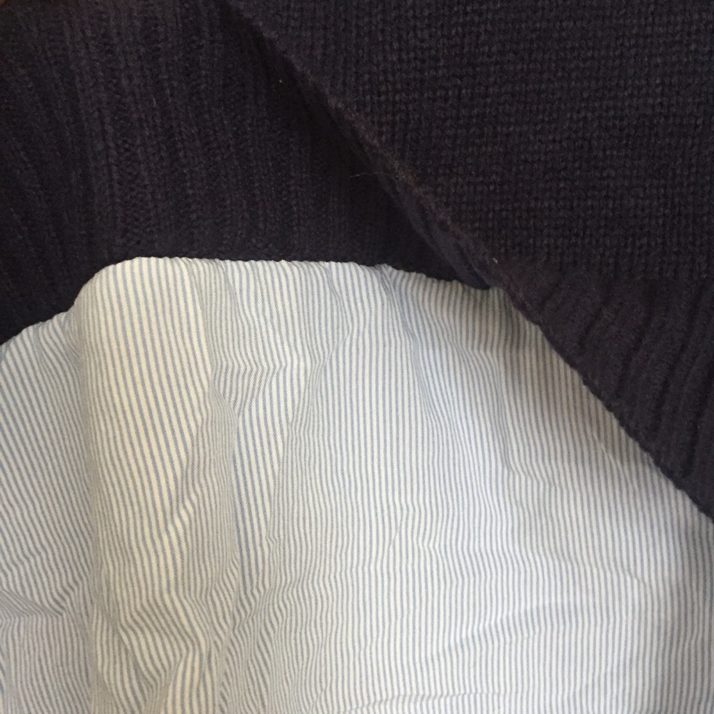 H&M Knit Sweater with attached extended hem - Picture 6 of 7